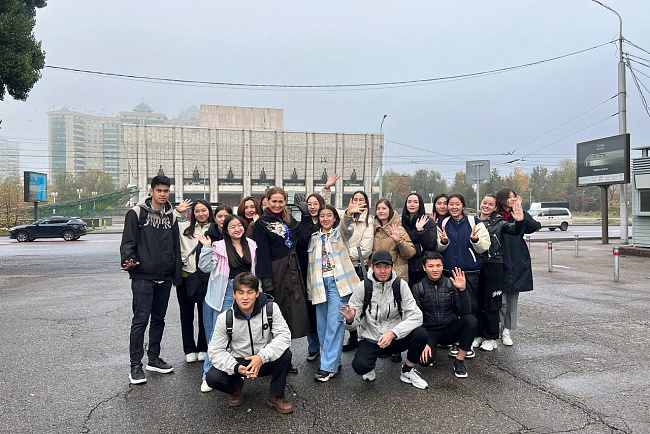 Выездное занятие «Международный маркетинг» в г. Алматы